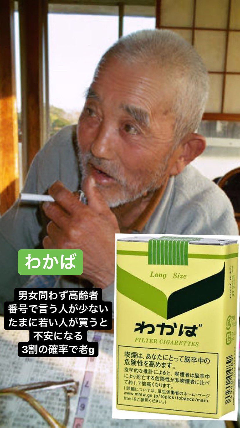 うさぎ菜 コンビニ店員が偏見で煙草を買ってくお客様をタイプ分けしました うさぎ菜 コンビニ店員が偏見で煙草を買ってくお客様をタイプ分けしました