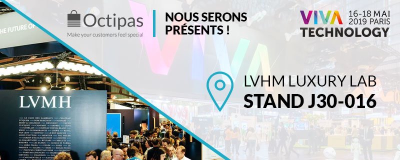 octipas's tweet photo. #VivaTech I Le RDV mondial de l'innovation et des start-ups. Retrouvez-nous du 16 au 18 mai prochain au LVMH LUXURY LAB, stand J30-016 !
#Innovation #LVMH #Startups #CustomerExperience #technologies https://t.co/IU8fuMR1Zh