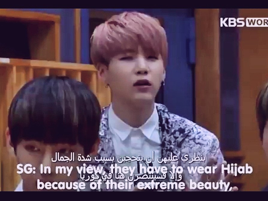 Yoongi's favourite tshirt is Fear of God, he ate at Halal Guys and has said that hijabis are so beautiful that they need to cover otherwise they're too stunning for this world so in conclusion yoongi Muslim