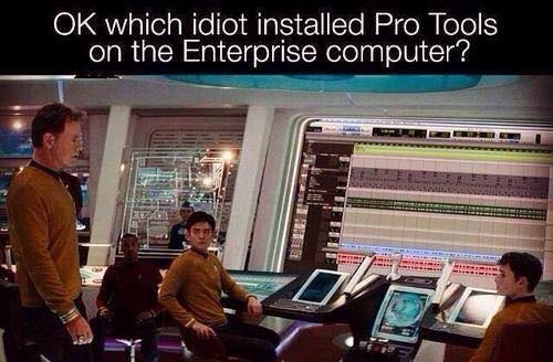 No need to use the Enterprise computer, our studios already have Pro Tools, Logic &amp; Ableton!  Today we have the following rooms available for walk-ins

Basmenet Studio 1: 9am - 1pm
PA 1: 9am - 2pm
PA 3, 6 &amp; 7 w. Live Room B: 9am - 1pm
PA 4: 11am - 5pm