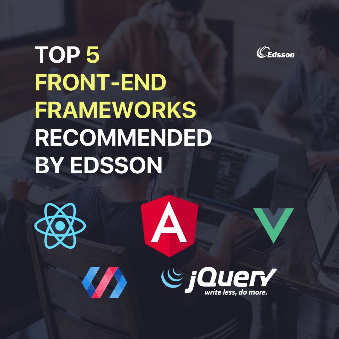 EdssonSoftware's tweet image. In the previous post, you voted for #Angular and #React #Frameworks. 
That was a complicated decision and we decided to make our internal #research considering some facts. 🤔

Check-out results on Eddson blog: bit.ly/2XlnDFx
#edssonsoftware #frontend #itdevelopers