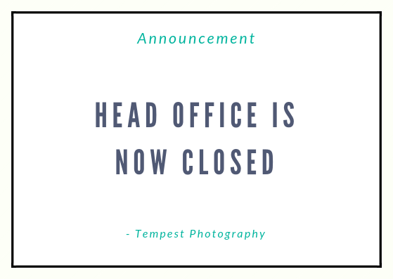 HTempestPhoto's tweet photo. Head office is now closed for the #EasterWeekend - we will re-open at 8:15 am on Tuesday. We hope you all have a great weekend and enjoy eating lots of chocolate 🍫!  #LookingGoodWithTempest https://t.co/CIUoKpBHrb