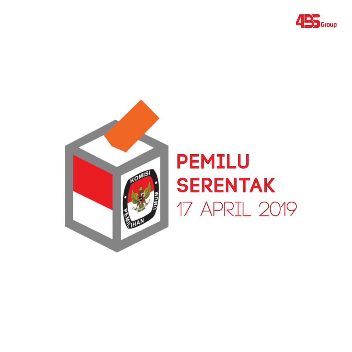 4_BSejati's tweet photo. Sobat, jangan lupa besok gunakan hak suara mu untuk memilih  pemimpin indonesia 5 tahun kedepan. Gunakan hak suara mu sebaik mungkin  demi indonesia yang lebih baik.

#4bsgroup #brightgas #jadilebihaman #pertamina #elpiji #mor3lyfe #jakarta #jktinfo https://t.co/K9WSiCmspR