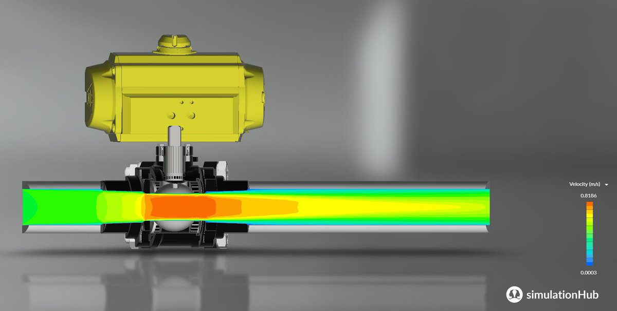simulation_hub's tweet image. @simulation_hub team successfully simulated a #ballvalve using Control Valve Performer application within 40 minutes. 
Explore more and take a free trial at simulationhub.com 

#cloudcomputing #automation #valves