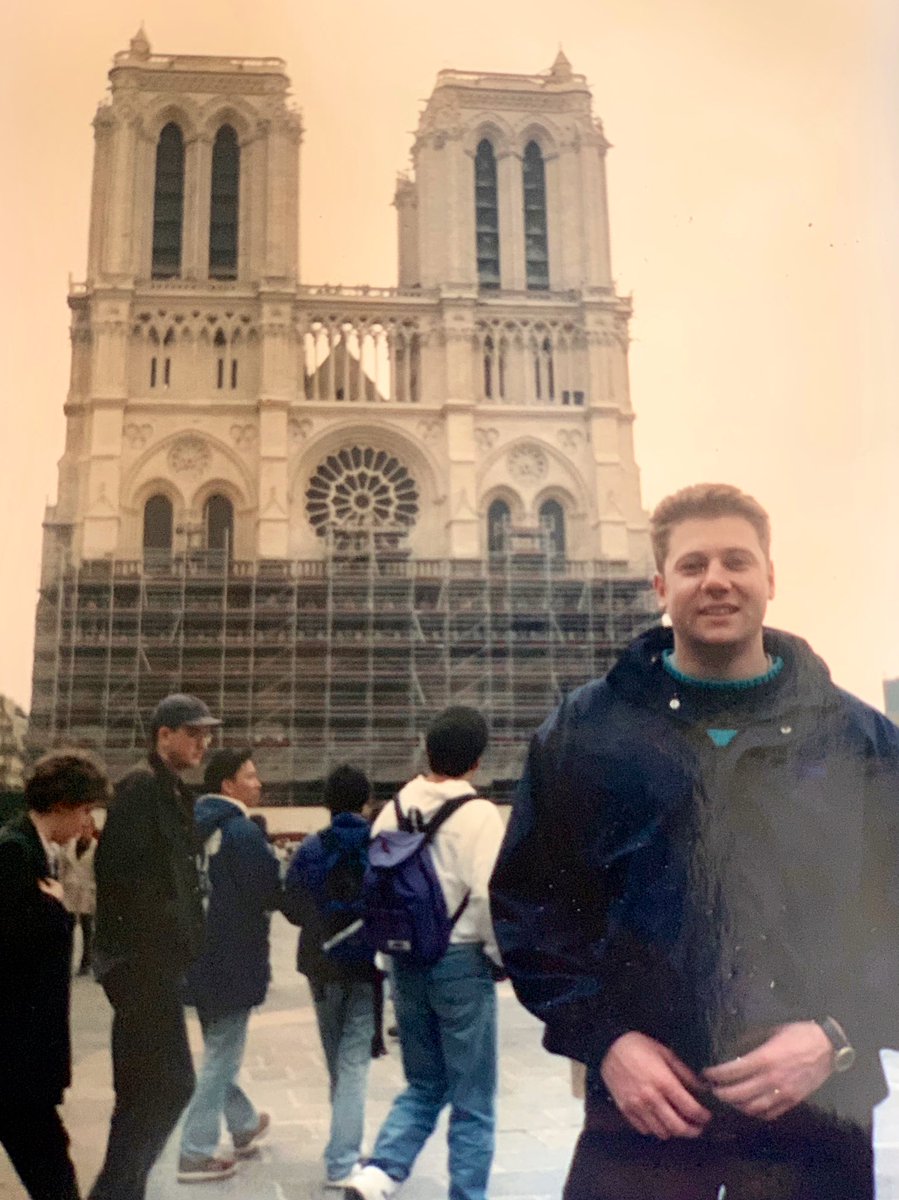 ELBiggs's tweet photo. This beautiful cathedral has survived the revolution, wars and much more for 850 years having taken 200 years to build in one night all the beautiful wood has gone. It has a huge place in my heart, moments after this photo was taken Simon proposed. #notredamecathedral #memories https://t.co/o37dwmpCxQ