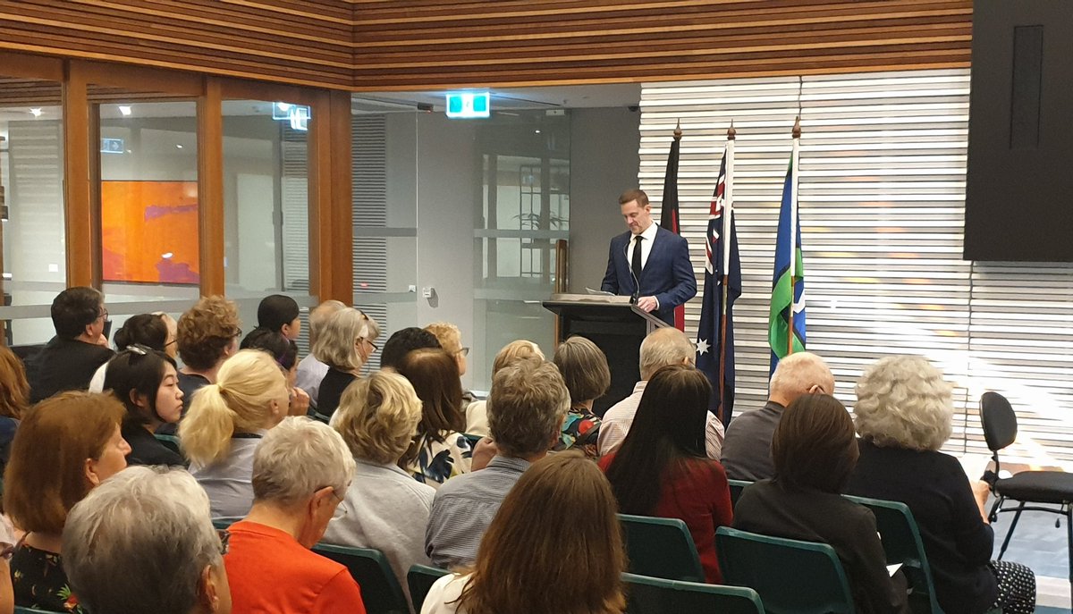 acri_uts's tweet photo. @j_laurenceson and @lylechan spoke at tonight's event presented in partnership with @AustPianoQt, which celebrates the successes of Chinese-Australians through the performance of works by Australian composers of Chinese heritage. More photos will be available this week.@acri_uts https://t.co/8mIhkBLHOz