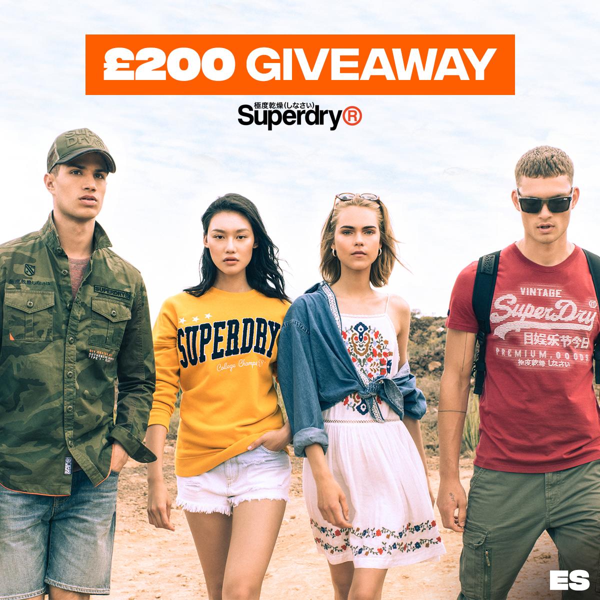 Everything Student (@everythinstudnt) on Twitter photo 😍 We're giving away a £200 shopping spree at <a href="/Superdry/">Superdry</a>!
YES: bit.ly/2DfBVjc 😍 We're giving away a £200 shopping spree at <a href="/Superdry/">Superdry</a>!
YES: bit.ly/2DfBVjc