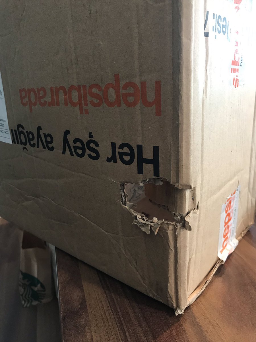kemalguc's tweet photo. @hepsiburada tarafından mükemmel bir paketleme ve @SuratKargoTR tarafından mükemmel bir taşımacılık !!! Başarılarınızın devamını diliyorum !!! https://t.co/C2Pb488cFm