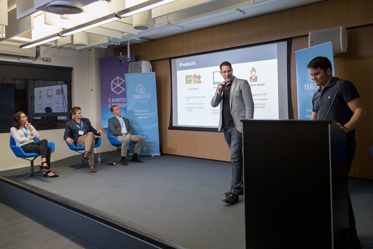 @LiFEVenturesLDN <a href="/AiBlyng/">Blyng AI</a> <a href="/WhatsApp/">WhatsApp</a> Congratulations, <a href="/AiBlyng/">Blyng AI</a>! Here's a snap of the team pitching at #PropTechDen!😎 #PropTech #AI
