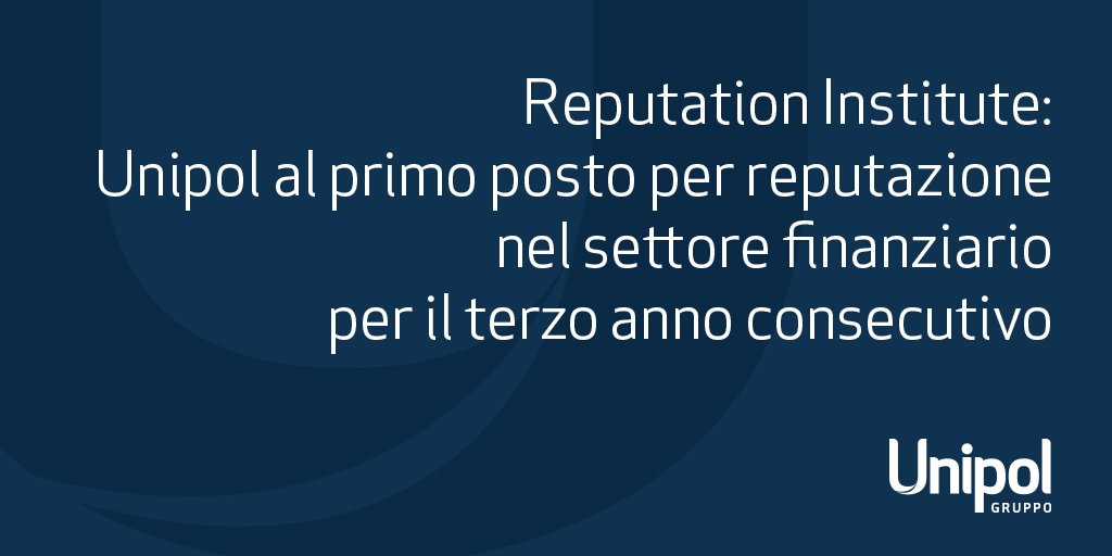 Unipol PR tweet media