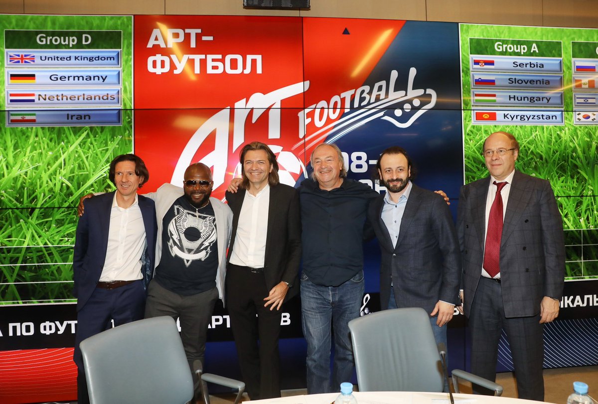 artfootballfest's tweet photo. #фоторепортаж
Пресс-конференция и жеребьёвка «Арт-футбола 2019»: как это было.

#artfootballfest #football #артфутбол #артфутбол2019 #kudago

Press-conference and the draw of "Art-Football 2019": How it was. https://t.co/ZAWTyYFnxg