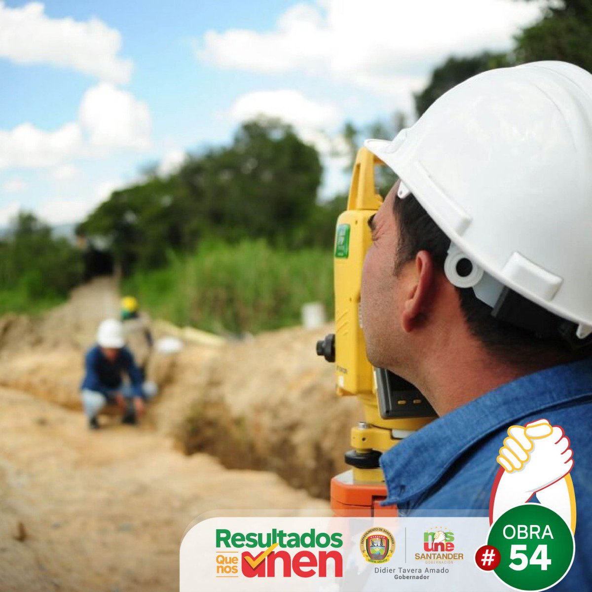 DidierTaveraA's tweet photo. Con la ampliación del alcantarillado sanitario de Matanza mejoramos la calidad de vida de sus habitantes, una inversión de $428 millones ejecutados a través de la @EsantSantander. ¡Con estas acciones celebramos el aniversario 270! #ResultadosQueNosUnen. https://t.co/x3flq9OIDc