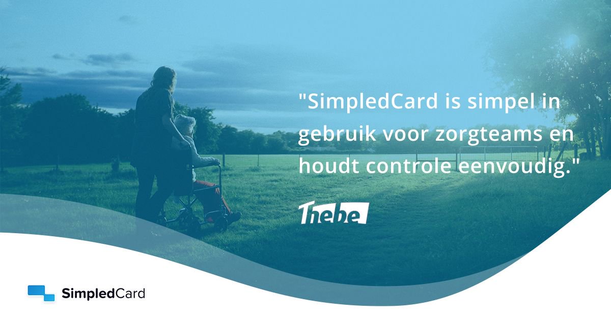 simpledcard's tweet image. Hoe stroomlijnt Thebe de zakelijke uitgaven van zelfsturende teams? En welke voordelen biedt SimpledCard zorginstellingen? Lees het in deze gratis client case! 
buff.ly/2V0w1g1