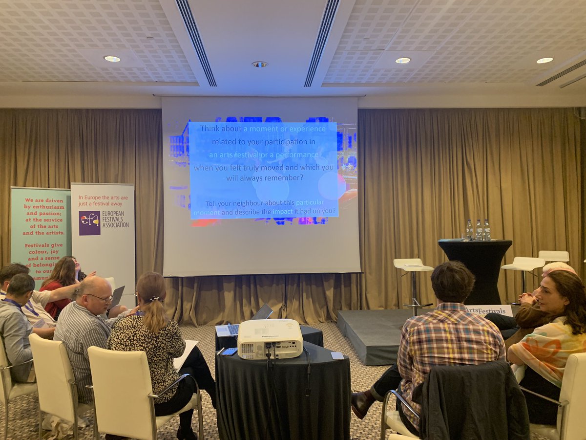 centNijs's tweet photo. Impactful festival moments being shared at @EFAfestivals conference workshop in Lisbon. #tourismtransforms #traveltotomorrow https://t.co/3z1IzrlJb2