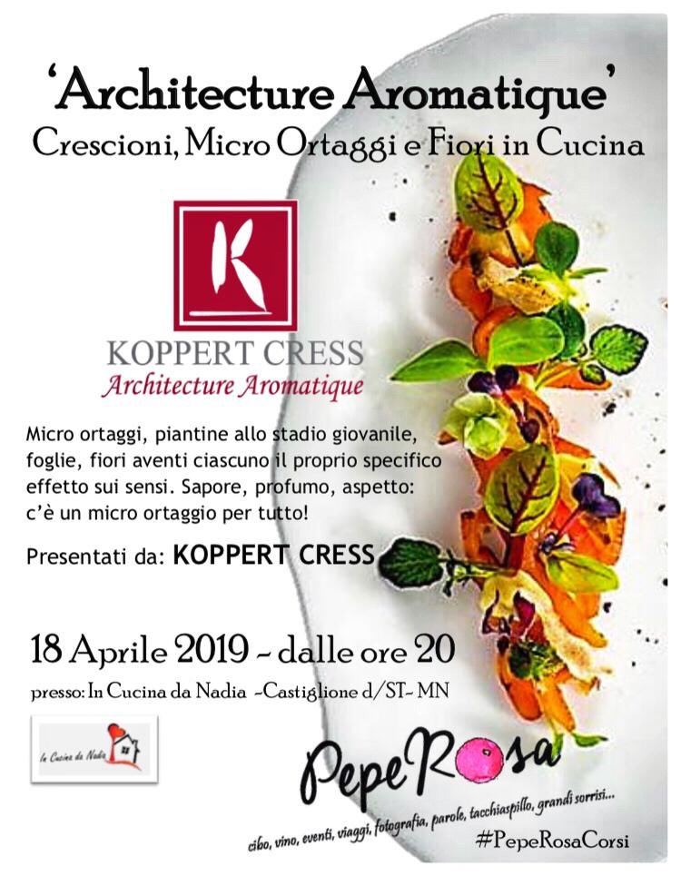 CarloVischi's tweet photo. Appuntamento con #PepeRosaCorsi giovedì a #CastiglionedelleStivirere #Mantova #InLombardia per il corso in collaborazione con @koppertcress dedicato a fiori e germogli edibili. Partners della serata @riservaSmassimo @ArmaniniTrote @Zeni_az_agr e @nero_brigante #corsodicucina https://t.co/lS4htekJsN