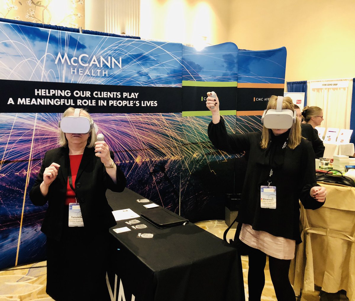 Rhi_Me's tweet photo. Experiential communications - Bring to life the meaningful difference your product makes to patients #ISMPP15AM Visit our Tech Hub at coffee break and speak to our experts from @Complete_hv @caudex_medical @CMCAffinity @Connect_CMC @McCann_medcomms https://t.co/hGO9dDaWQZ