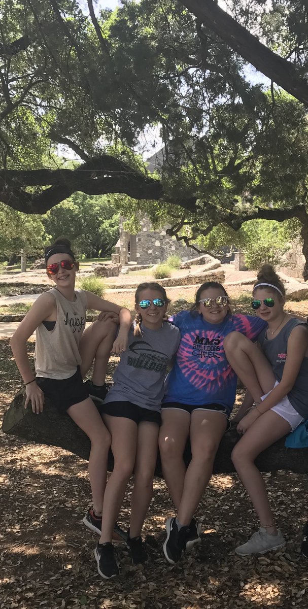 MMS_Bulldogs's tweet photo. STUCO and NJHS at the Newks Tennis Club ropes course and leadership challenges. #TeamWork #TheBulldogWay @misdbulldogway https://t.co/DsVXKNnOmv