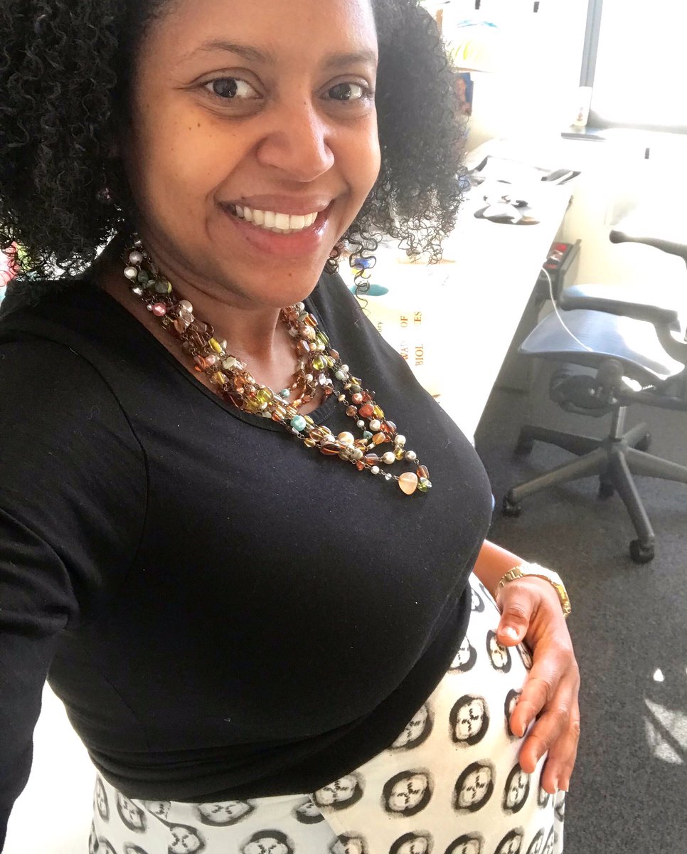biophyskrys's tweet photo. #TFW You realize that your @SvahaUSA crystallography dress can accommodate your bump at 7 months pregnant! 💯🙌🏽🤰🏾 #springishere🌸 #dressesonly #musthavepockets https://t.co/Te5nPO5t6u