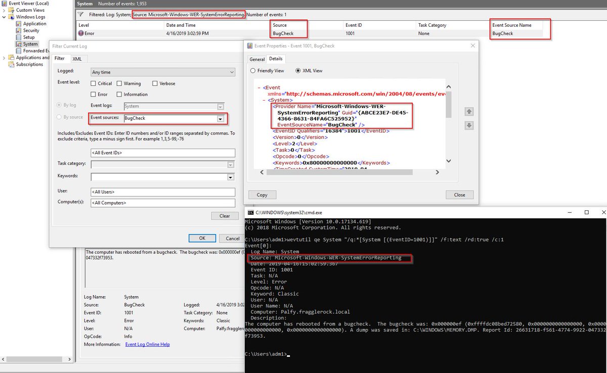 vasebur's tweet image. Please be careful when using Log filtering in Event Viewer. Sometimes, if you have the specification for events and want to find these events in Event Viewer - it may be not easy :-)
#EventViewer #BlueTeam #DFIR