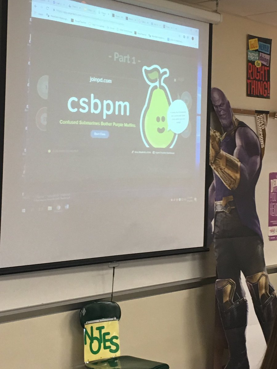LSchemelWWS's tweet photo. Triple the engagement and collaboration in Mrs. Brown’s room with PearDeck, Gimkit, and Quizzizz while reviewing prime factorization and percents.@wwsweb @WMSshamrocks https://t.co/QcrsHhP72O