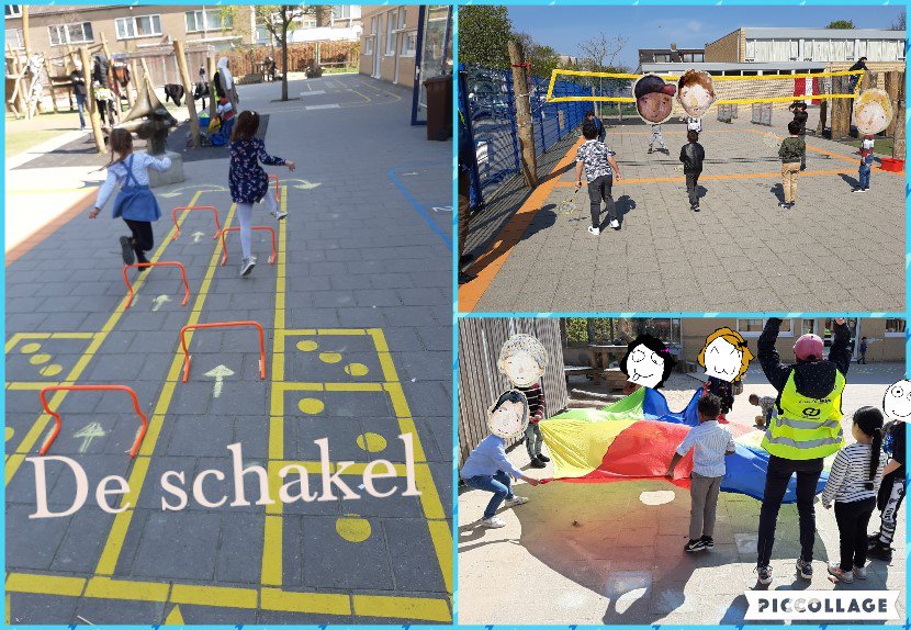 Vandaag was het een prachtige dag om buiten te bewegen! <a href="/GezondeSchoolNL/">Gezondeschool.nl</a> <a href="/GemeenteUtrecht/">Gemeente Utrecht</a> <a href="/CBSdeschakel/">Janet Klein</a> #badminton #parachute #hordes