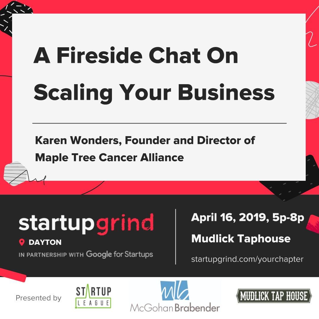 There's still time! Join us tonight at our event for a fireside chat with Karen Wonders. Be a part of the startup conversation!