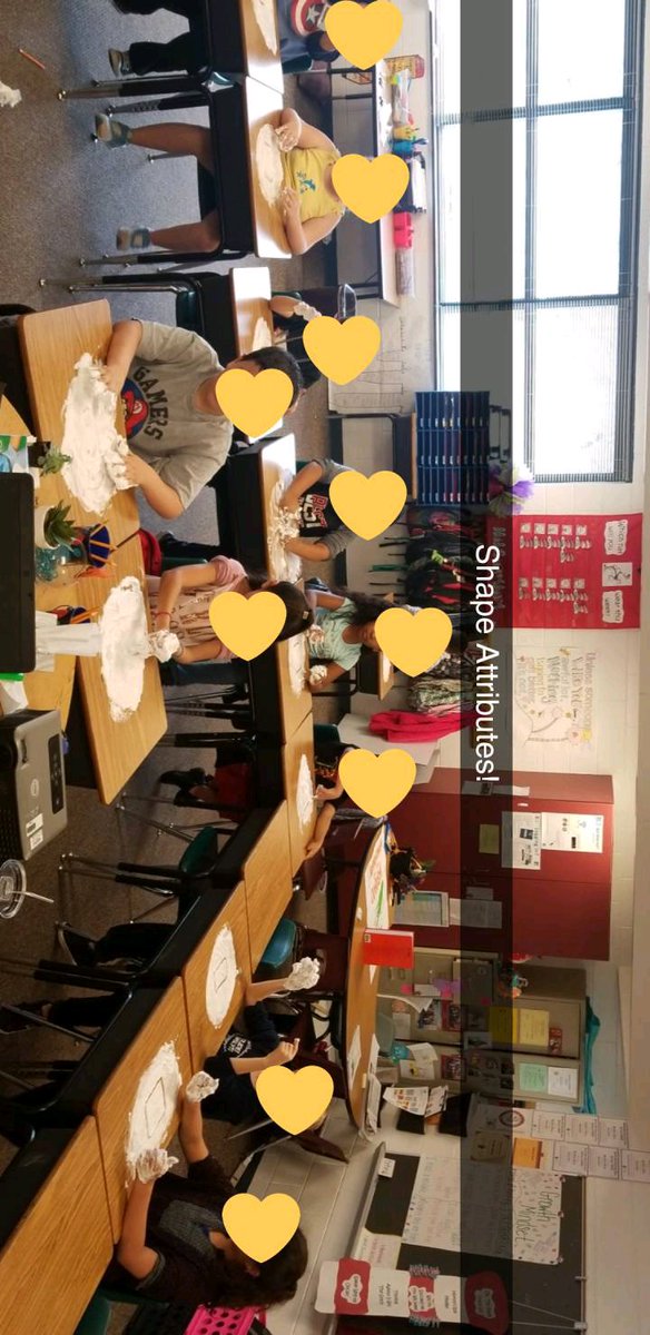 Shape attributes with SHAVING CREAM!! #hces #weare3rd_hces #ocsframeworkfriday #ocsinstructionalframework #ocs