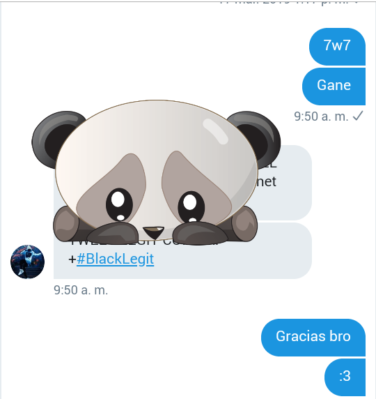 GonzalezVNZLA's tweet photo. Gracias bro :3 #blacklegit @iBlackGiveways https://t.co/Vl20ba09yb