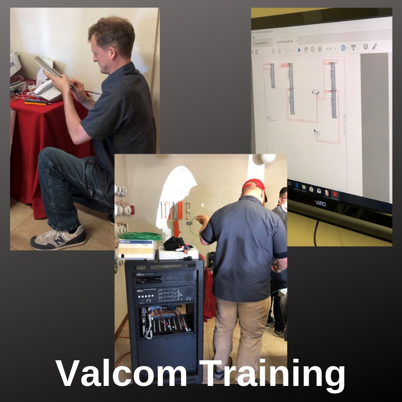 SWBldgSystems's tweet photo. Intercom is keeping us busy this year! 

Yesterday our team conducted an in-house Valcom training to refresh memories on safety, proper install and programming. 

#training #valcom #intercom #knowledge #alwayslearning https://t.co/vMWjQt4RF8