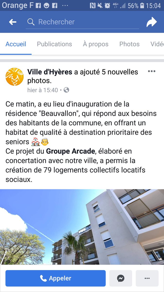BonzomMarie's tweet photo. #Hyères-les-palmiers, pour bien vivre sa vie de #senior dans une résidence neuve de #Sfhe @Groupe_Arcade https://t.co/GeEbLRanS0