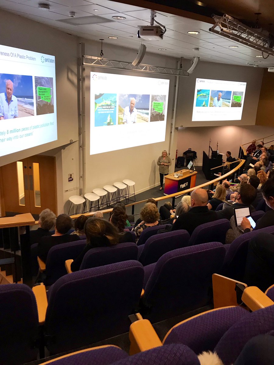 A great talk <a href="/ParksideFlex/">Parkside</a> &amp; Joanna - “We have to reduce the amount of packaging we’re using, re-use as much &amp; be as light weight as possible”.. #PlasticFree #CompostablePackaging