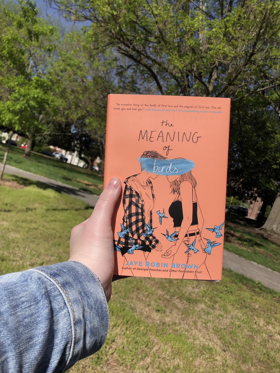 aninavdv's tweet photo. Its release day for The Meaning of Birds. So proud to know the most beautiful human who wrote this. Can’t wait to dive in. @JayeRobinBrown https://t.co/95m10317Dv