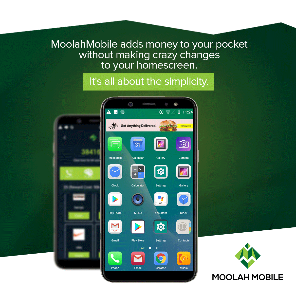 MoolahMobile's tweet photo. Download #MoolahMobile today, and start earning Moolah! How does it work? Download the app, allow the push notifications to run ads on your phone, and now you're making money! It's that easy. #MoolahMobile #MakingMoneyWithMoolah https://t.co/zG7tE1ENf1