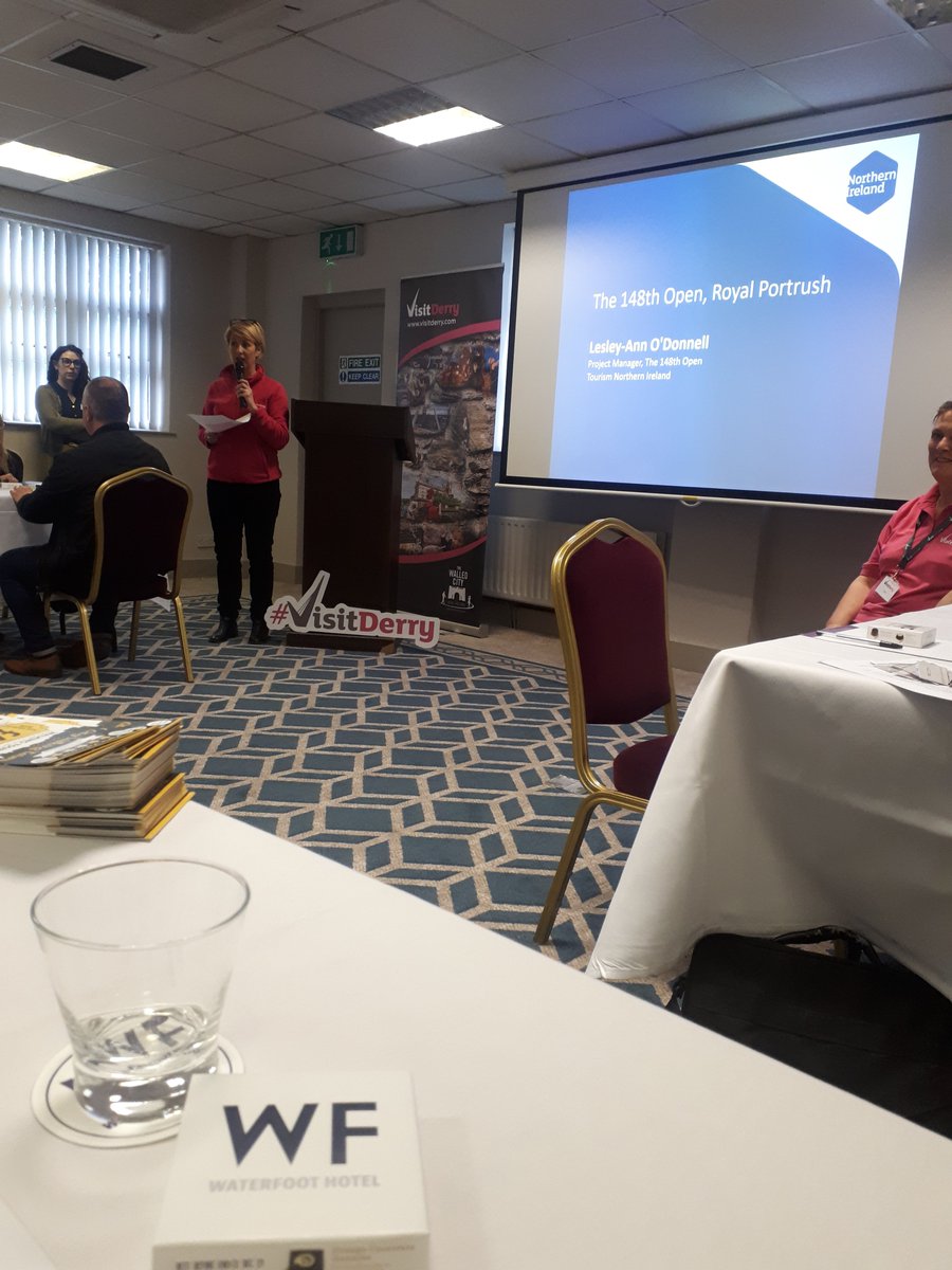 Ready for a great Networking Afternoon with <a href="/Derryvisitor/">Visit Derry</a> learning more about the upcoming 148th Open at Royal Portrush⛳

#discoverni #visitderry #beechhill