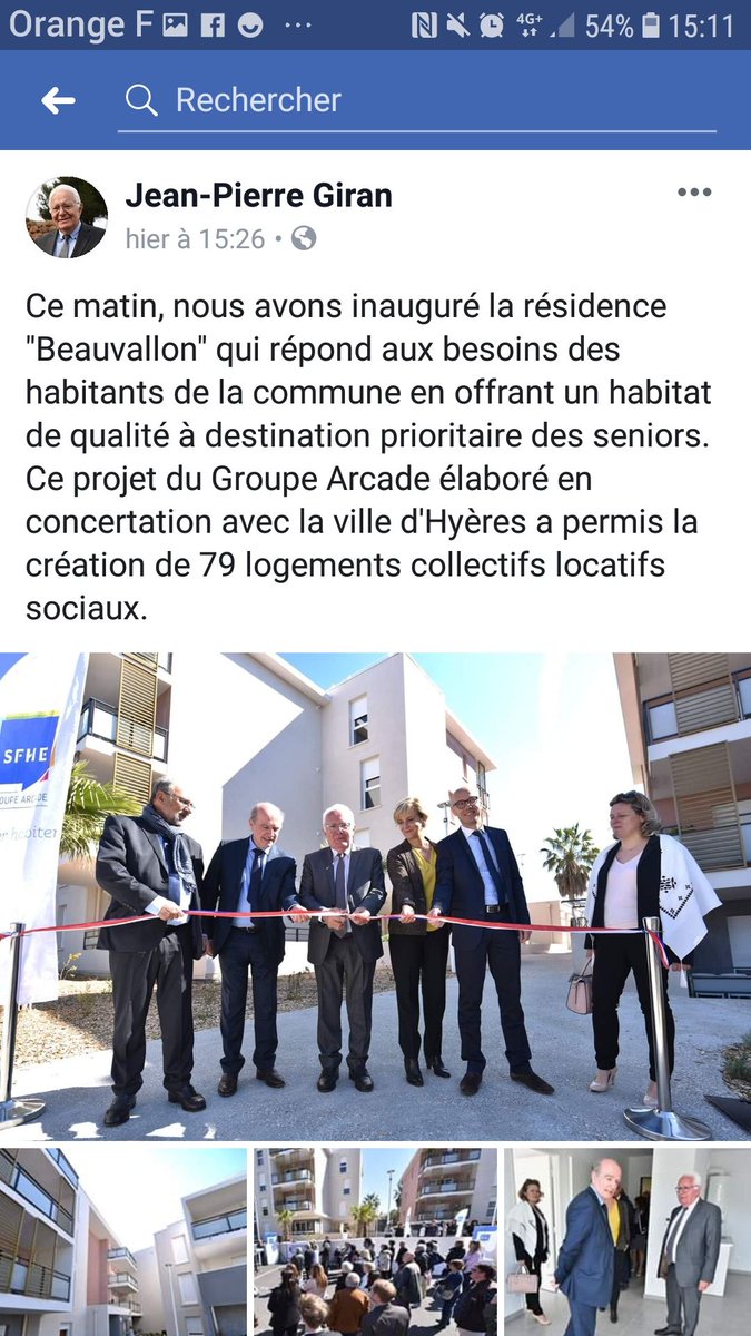 BonzomMarie's tweet photo. Merci M.le Maire de @villedhyeres et M.le DDTM du Var, d'avoir inauguré avec nous cette nouvelle résidence #seniors de #Sfhe @Groupe_Arcade
#BienVivreEnsemble #LogementEtSanté https://t.co/9zWJkoN9y5