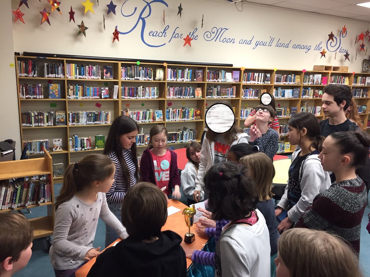 NordaleLibrary's tweet photo. Announcing this year's MYRCA Winners!  Nordale students agreed about some winners, but disagreed about others.  We had a few students who were very disappointed they won't get to meet @kevinsandsbooks !
@nordaleLRSD @MyrcAward https://t.co/KjuKcs5ylr