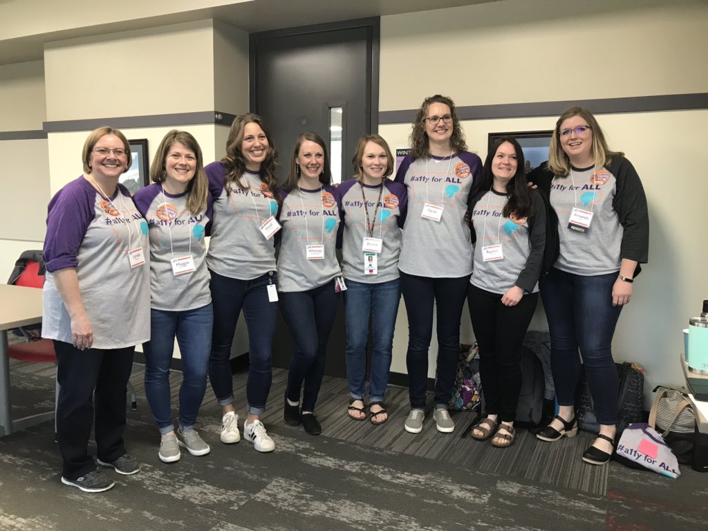 slpiniowa's tweet photo. Ready to kickoff the 8th Building Bridges Conference! @GrantWoodAEA  #BB2019 #AACResourceTeam #ATGWAEA https://t.co/wZZ3JVxAjl