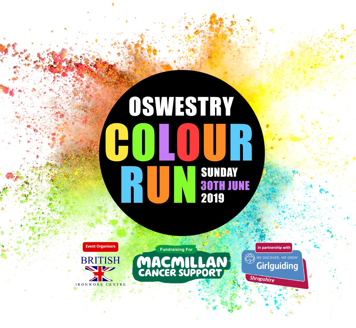 Oswestry Colour Run (@oscolourrun) on Twitter photo The Oswestry Colour Run is back!  Dont miss out!  Sunday 30th June 2019 <a href="/BritishIronwork/">The British Ironwork Centre</a> 
BOOK YOUR PLACE HERE: britishironworkcentre.co.uk/show-areas/wha… <a href="/GGShropshire/">Girlguiding Shropshire</a> @Macmillanshrop The Oswestry Colour Run is back!  Dont miss out!  Sunday 30th June 2019 <a href="/BritishIronwork/">The British Ironwork Centre</a> 
BOOK YOUR PLACE HERE: britishironworkcentre.co.uk/show-areas/wha… <a href="/GGShropshire/">Girlguiding Shropshire</a> @Macmillanshrop