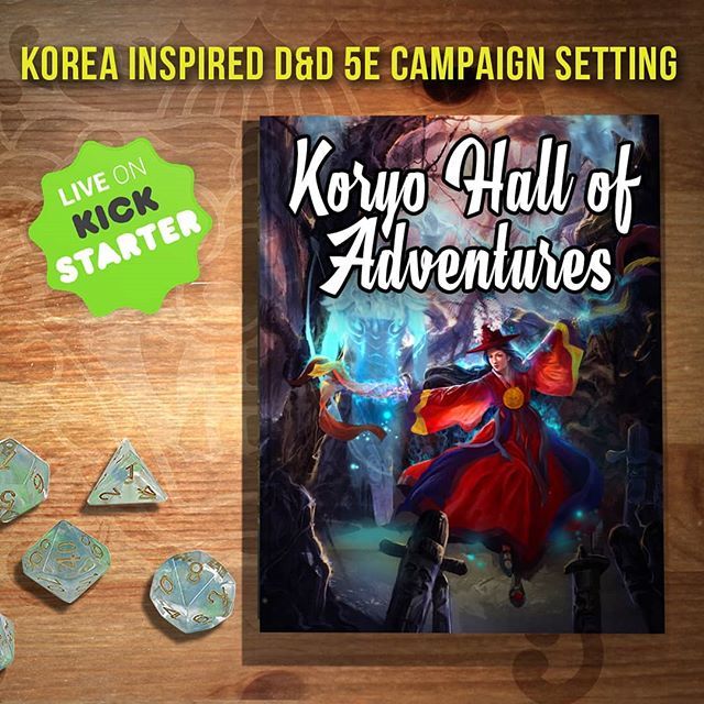 ScalesRed's tweet image. And we are liiiiiiiive! The #koryohallofadventures 5e compatible #korea inspired campaign setting is now running on Kickstarter. Getting up to here was already an amazing journey and now really looking forward to this next step. Check out the updates, I … bit.ly/2UGoLGO