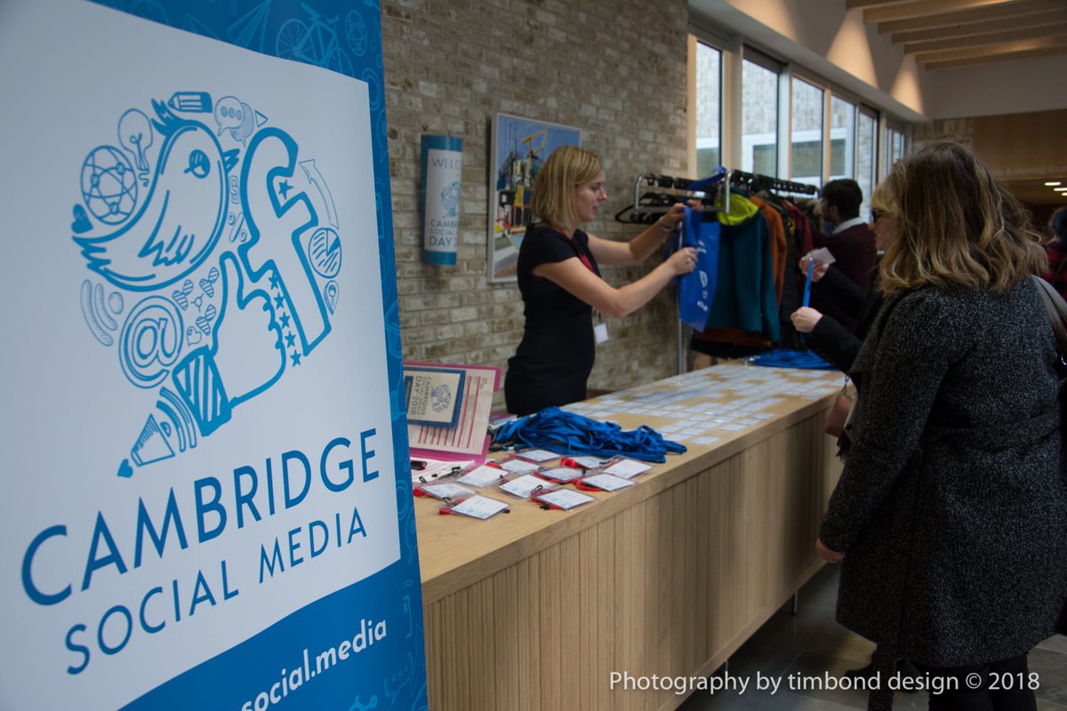 CamSocialMedia's tweet photo. What's the best part of a conference? Is it the venue, knowledgable speakers, fancy goodie bags, clear organisation, strong coffee and good food? 

For us, it's the community and friendly atmosphere! 🤗😊😁 #CSMDay2019 

📸 @timbonddesign https://t.co/TQRlhhSZUN