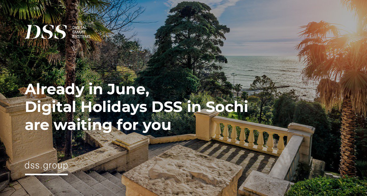 DSS_Company's tweet photo. Already in June, Digital Holidays DSS in Sochi are waiting for you

In June 2019, everyone will be able to go with the leading business community on Digital Holidays in Sochi.

For two days, the founders, professional speakers and the best partners of… https://t.co/hxNpgl3P5m https://t.co/pMfByTHmYJ