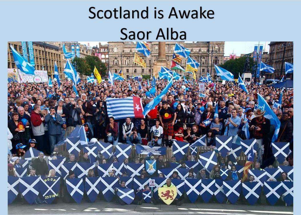Scotlandisyes's tweet photo. #TartanSpartans #ScotlandIsYes #WeAreReady #WeAreBack #WeAreScotland #ScotlandIsNow
#OpFreeScot 🏴󠁧󠁢󠁳󠁣󠁴󠁿🏴󠁧󠁢󠁳󠁣󠁴󠁿🏴󠁧󠁢󠁳󠁣󠁴󠁿💯✔💙💙💙 https://t.co/n9BRbUyNlR
