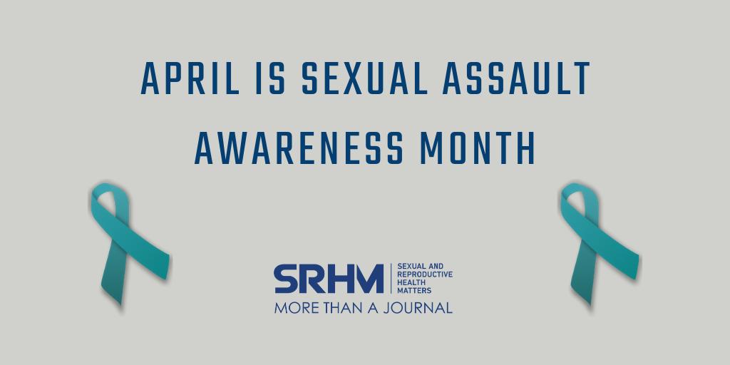 SRHMJournal's tweet photo. April is #SexualAssaultAwareness month. We will be posting relevant articles from SRHM journal throughout the month. Watch this space!

#sexualassault #SRHM #SRHR https://t.co/9YC975br7h