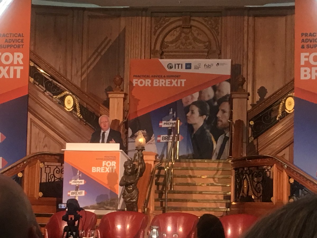 CILT_NI's tweet image. A very engaging overview and the key questions regarding #Brexit by @followvincent of @ALGoodbody #practicalhelp @Inter_Trade