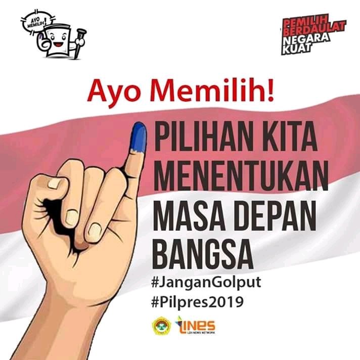 lelanese's tweet photo. AYO MEMILIH 
#HabisNyoblosNgapain https://t.co/zPVmQz8WyT