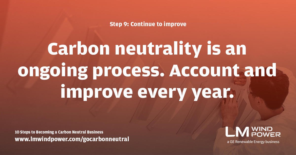 LMWindPower's tweet photo. LM Wind Power became the first #carbonneutral business in the wind industry in 2018! But, our journey definitely didn't end there. Visit 'Step 9' to see what comes next, after you #GoCarbonNeutral: https://t.co/xOxmypnpBK #CleanLM #sustainability https://t.co/DUVs0yiVAk
