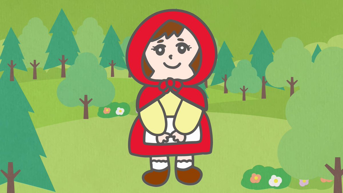 Moka モカ グラレコ イラスト 赤ずきんちゃん書いてます パロディ昔話 赤ずきんちゃん イラスト お絵かき Illustration イラスト好きさんと繋がりたい 一日一絵 キャラクター