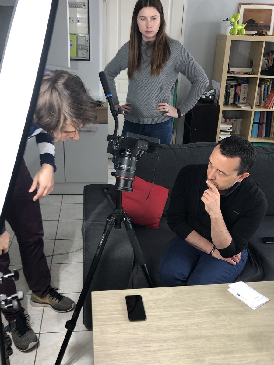 Journée de tournage dans des logements équipés d’ #EcoTouch. Objectif : proposer à nos clients #bailleurs et #promoteurs des vidéos pédagogiques pour accompagner les utilisateurs dans la prise en main de notre système… #OGGA #SmartHome #économiesdenergie