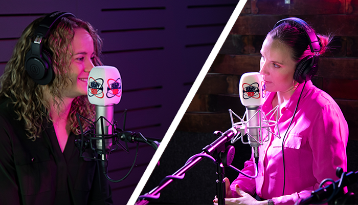 LOLRugbyShow's tweet photo. Yesterday we recorded our first ever episode with @LoisForsell and @eloisesoh - @LOLRugbyShow will hit the airwaves soon - make sure you are following on here to hear it first! #womenssuperleague #womensrugbyleague #womenssport #wsl https://t.co/ULSDXZqRuY