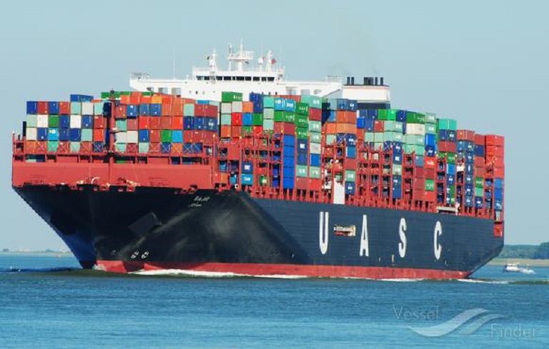 VesselFinder's tweet photo. GTT Notified by Hudong-Zhonghua for Design of LNG Tank as Part of the Retrofit of Hapag-Lloyd mv Sajir Containership
https://t.co/cL0fUTLAmZ #GTT #HudongZhonghuaShipbuilding #LNG #SAJIR #ULCV #HapagLloyd #retrofit #Technolog #MANEnergySolution #MANCryo https://t.co/BYGfFtm2sy